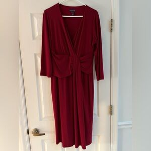 LTS red dress